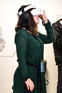 Woman VR Headset
